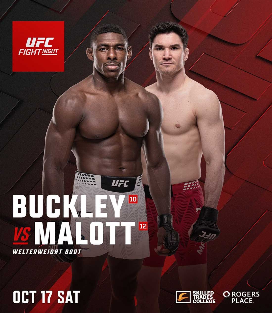 UFC Fight Night 291: Бакли – Мэлотт, дата проведения, кард, участники и результаты